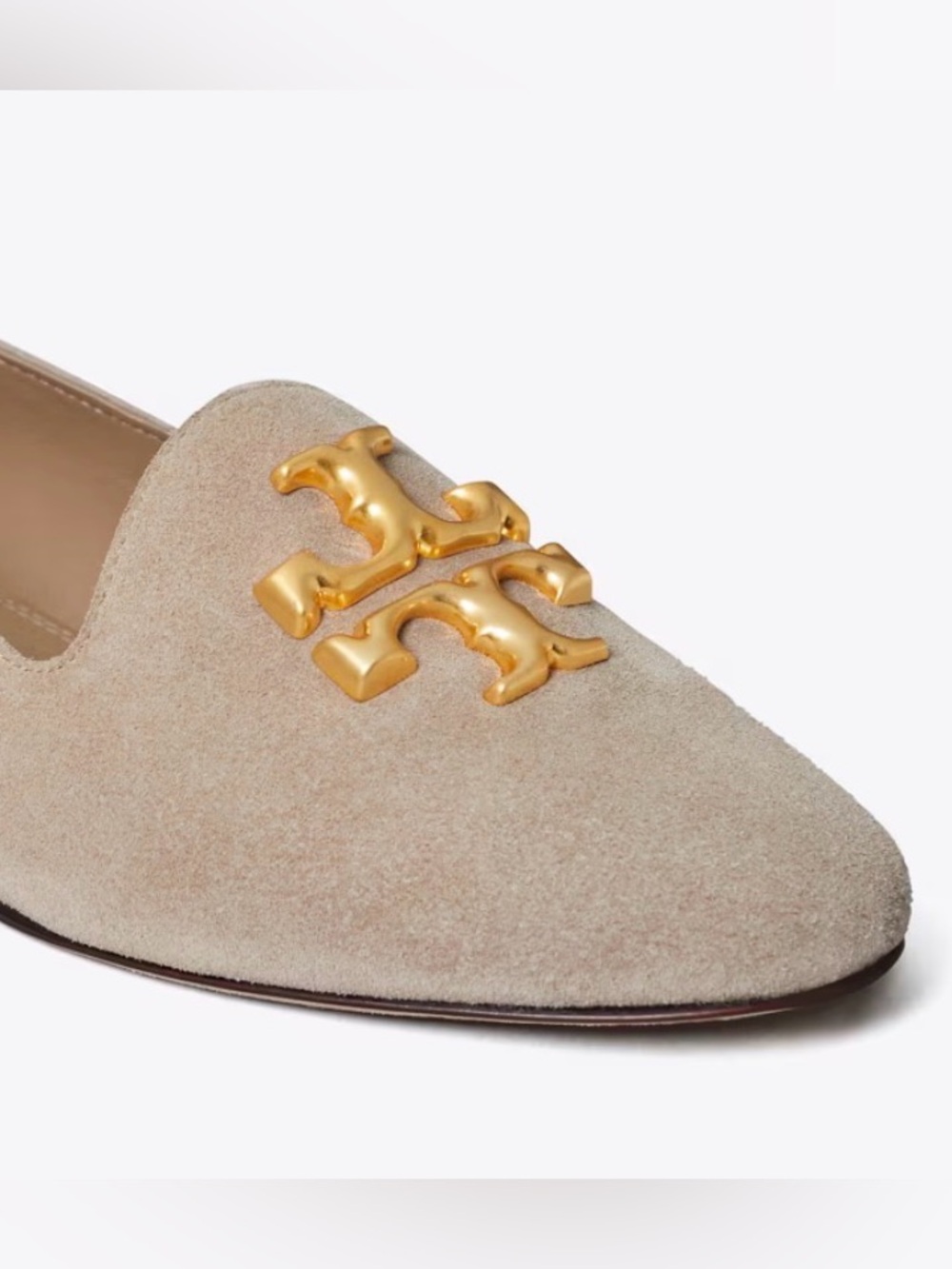 Tory Burch Suede Eleanor Loafers